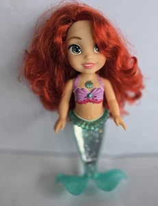 Ariel Little Mermaid Singing Lightup Disney Princess Doll 14 Inch Tested Works - Picture 1 of 5