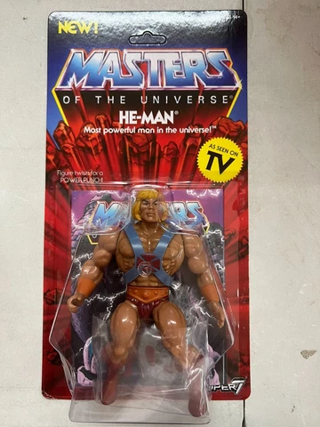 Super7 Masters of The Universe He-Man 5.5" Action Figure Cover
