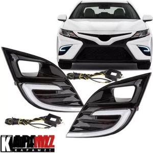 Luz antiniebla delantera diurna LED DRL para Toyota Camry SE XSE 2018-2020 - Imagen 1 de 9