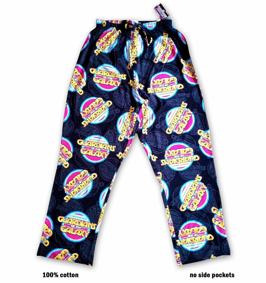 Pantalones de salón para dormir Guardianes de la Galaxia con símbolo de logotipo retro Foto 1 de 1