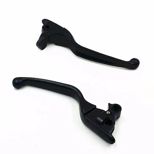 Black Clutch Brake Lever for Harley 08-13 Touring Tri 14-later FLHR FLHRC Models - Picture 1 of 5