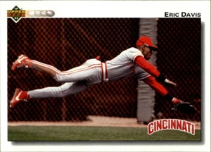 Eric Davis 1992 Upper Deck MLB #125 Baseball Card Cincinnati Reds - Picture 1 of 2