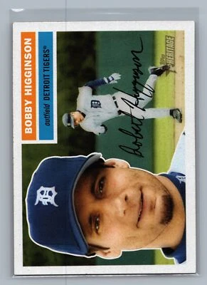 2005 Topps Heritage #280b Bobby Higginson - Image 1 of 2