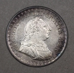 1812 Great Britain Bank of England Silver 3 Shillings Token - Picture 1 of 4
