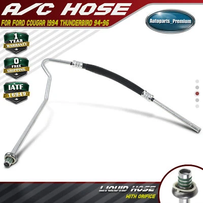 Manguera de líquido refrigerante aire acondicionado con tubo de orificio para Ford Mercury Cougar 1994-1996 Foto 1 de 4