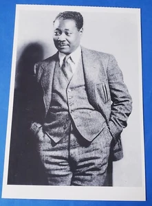 Postcard Claude McKay ca. 1930 Early Black Photographer James Allen 8.25"x5.5" - Picture 1 of 2