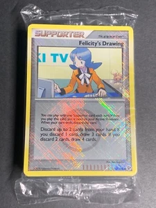 Pokemon League Stamped Reverse Holo Felicity's Drawing 98/106 - SEALED PACK / 40 - Picture 1 of 2
