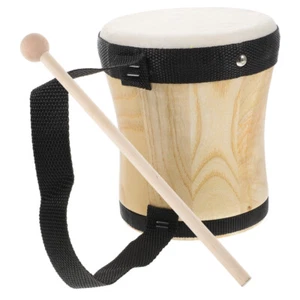 Hand-patterned Drum Teaching Baby Child Bongos Musical Instrument - Picture 1 of 11