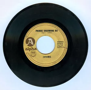 Philippines JARAMIE Prince Charming Ko OPM 45 rpm Vinyl Record - Picture 1 of 2