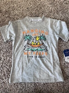 Youth Size 7 Life Is Good “hanging With My Peeps” Easter Tshirt NWT - Picture 1 of 5