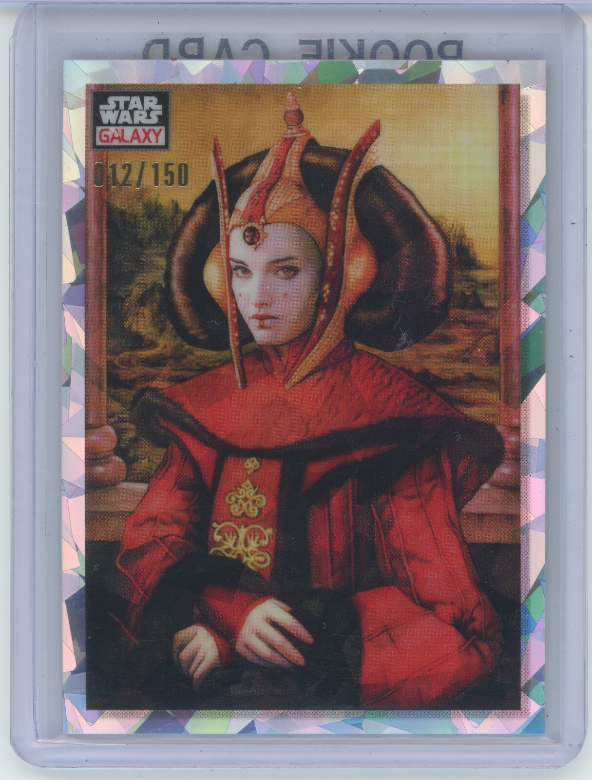 2023 Topps Chrome Star Wars Galaxy A Queen In Portrait #50 Atomic /150