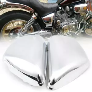 L+R Battery Side Fairing Cover For Yamaha XV700 750 1000 1100 Virago 1986-up CI - Picture 1 of 10