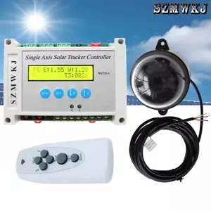 Auto-Tracking Single Axis Solar Panel Track 12V 24V Solar Tracker Controller SJ - Picture 1 of 12