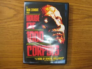 House of 1000 Corpses Rob Zombie Horror Film Widescreen DVD - Foto 1 di 3