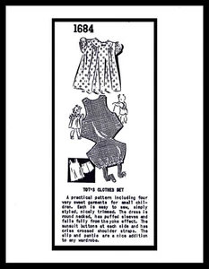 Dress Pattern Romper Slip Sunsuit Frock Marion Martin 1684 3 years UnPrinted - Picture 1 of 7