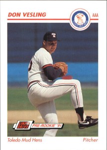 1991 Line Drive AAA #598 Don Vesling