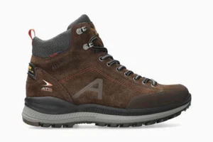 Botín con cordones marrón oscuro Mephisto Remco Tex para hombre - Imagen 1 de 4