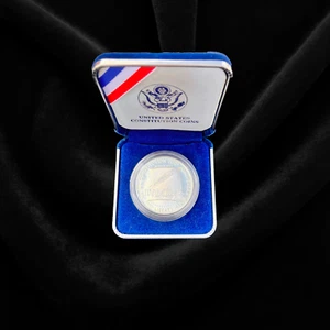 🔥 1987-S Constitution Silver Dollar – Proof – 200th Anniversary Commemorative - Picture 1 of 12