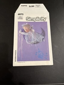Uncut Simplicity Sewing Pattern Moon Babies Angel Moon Baby 6875 - Picture 1 of 4