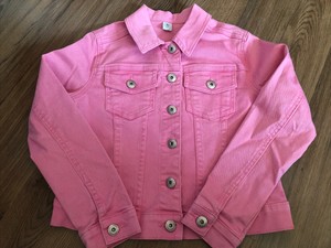 tu pink denim jacket