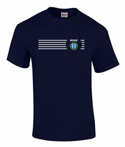  T-Shirt mit intermodalem Logo BNSF schwarz Erwachsene XL [T-Shirt03]