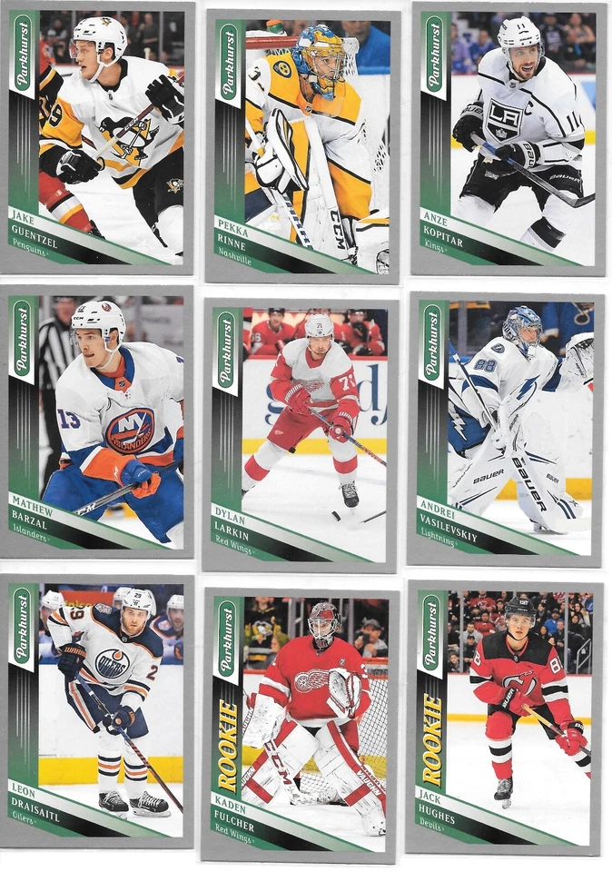 U PICK EM LOT 2019-20 19-20 Parkhurst Silver Parallel Base SP RC card set #1-320 - Image 1 of 1