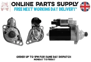 Starter Motor for VOLKSWAGEN CADDY 2.0 SDI BDJ BST (2004 to 2011) -New - Picture 1 of 14