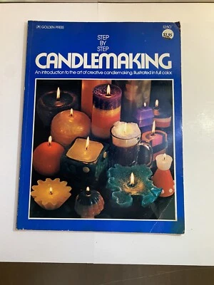 Candlemaking Step by Step 1972 Craft Project Technique Instruction Golden Press - Image 1 of 4