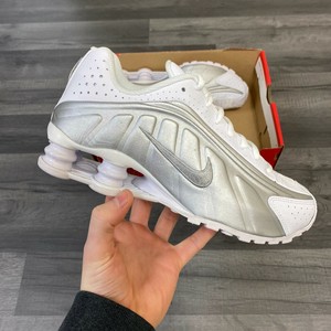 nike shox women white