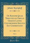 De Ratione Quam Terentius in Fabulis Graecis Latin