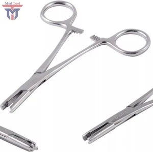 Forniture strumenti per piercing corpo inserimento tubo di ancoraggio micro dermico emostato pinze - Foto 1 di 6