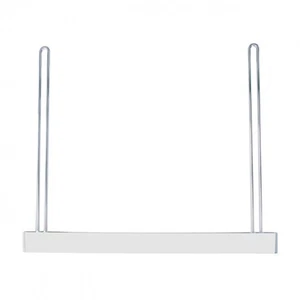 21" x 24" Stainless Straight Anti-Sail Bracket 2" Bottom Plate - Set of 2 - Picture 1 of 1