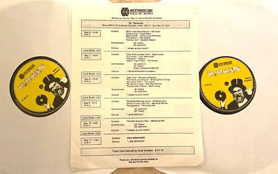5/27/90 (#90-21) DR DEMENTO FEATURES TOMMY CHUNG; FRANK ZAPPA, BILLY EDD WHEELER - Image 1 of 3