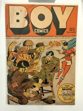 Boy Comics # 12 Lev Gleason, 10/1942 WW II Japanese bondage/torture cover