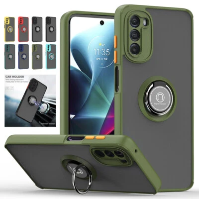 For Moto Motorola Edge 50 60 Pro G54 G55 Shockproof Ring Stand Phone Case Cover - Image 1 of 4