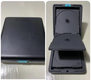 Laserline CD DVD Hard Flip Portable 12 Disc Case Storage Holder Compact - Picture 1 of 5