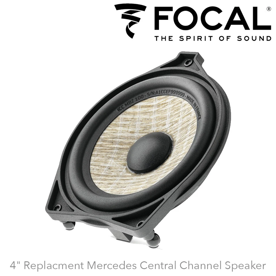 Focal ICC MBZ 100 4" Replacment Mercedes Central Channel Speaker C-Class E-Class - Image 1 of 1