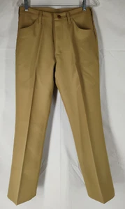 Pantaloni pantaloni eleganti Wrangler vintage uomo 32x30 (30x29) marrone chiaro - Foto 1 di 11