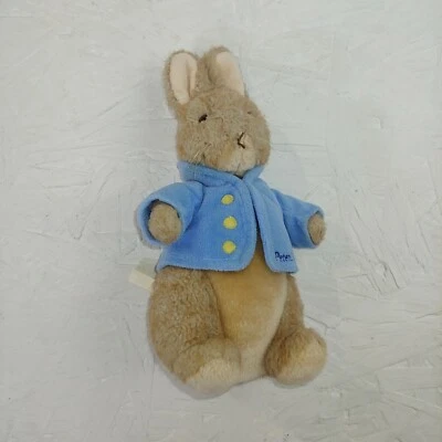 Peter Rabbit Teddy Bear stuffed toy plush Beatrix potter 2002 gund - Image 1 of 4