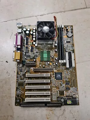Biostar M7VKB Sockel A AGP ISA Mainboard + AMD Duron 1200MHz + 256MB SD-RAM - Immagine 1 di 4