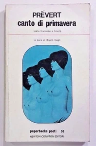 Jacques Prévert CANTO DI PRIMAVERA - CON TESTO FRANCESE A FRONTE - Newton - Picture 1 of 4