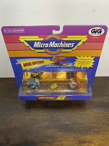 GIG Galoob Micro Machines No. 6472 Mini Micro #1 T-Bird and Vette - Imagen 1 de 2