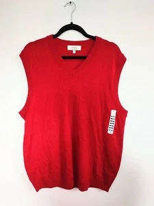 NWT Turnbury 100% Extra Fine Merino Wool Biella Yarn Sweater Vest Mens Large  - Picture 1 of 9