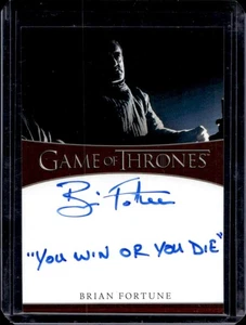 2022 Rittenhouse Game of Thrones: Volume 2 Brian Fortune Inscription Auto #NNO - Picture 1 of 2