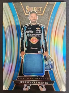 Jeremy Clements 2025 Panini Select Nascar Selective Swatches Race Suit - Picture 1 of 2