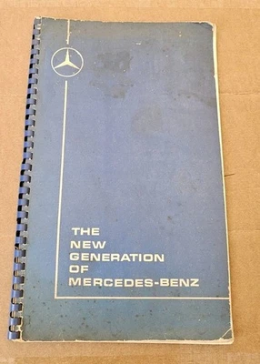 Libro de información de entrenamiento de vendedor Mercedes Benz 1967 original 250s 220 280SL Foto 1 de 4