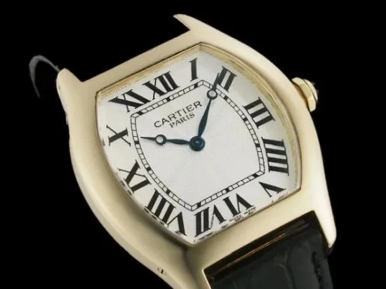 Cartier Tortue LM W1531851 18KYG cuerda manual #SU025 Foto 1 de 4