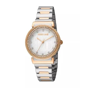 Roberto Cavalli Women's Two Tone Stainless Steel Bracelet Watch 32mm - Picture 1 of 19