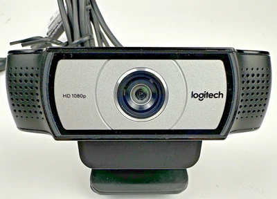 Logitech Business Webcam C930V-U0031 HD 1080P Autofocus USB Tested/Working - Image 1 of 4