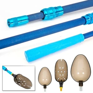 Carp Fishing Feeder Tackle Particle Bait Throwing Baiting Spoon With Handle - Picture 1 of 14